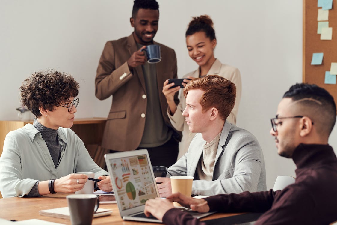 Free Photo Of People Talking To Each Other Stock Photo