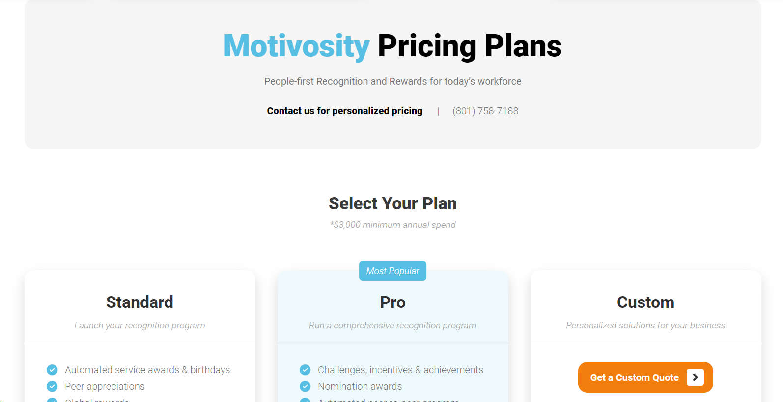 Motivosity-pricing
