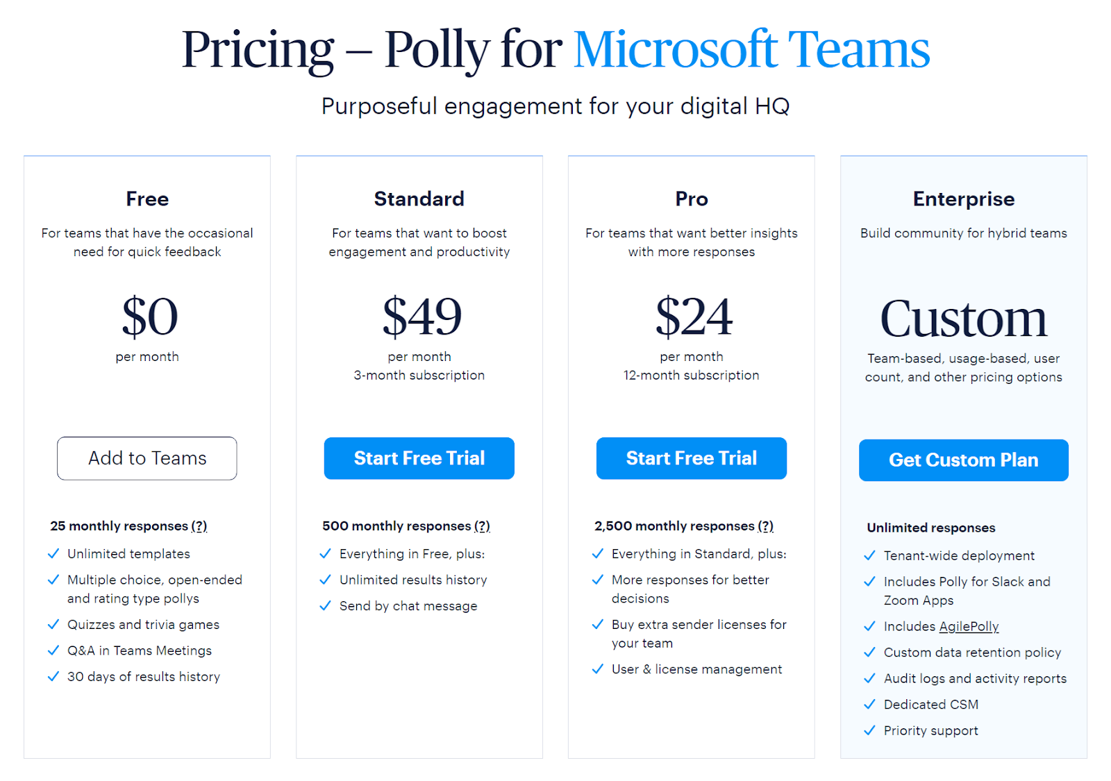 polly-pricing-for-microsoft-teams